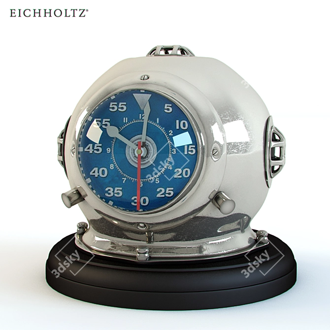 EICHHOLTZ Odyssey Diving Helmet Clock 3D model image 1