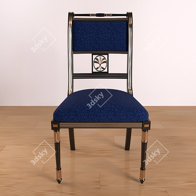 Armando Rho Classic Dining Chair 3D model image 3