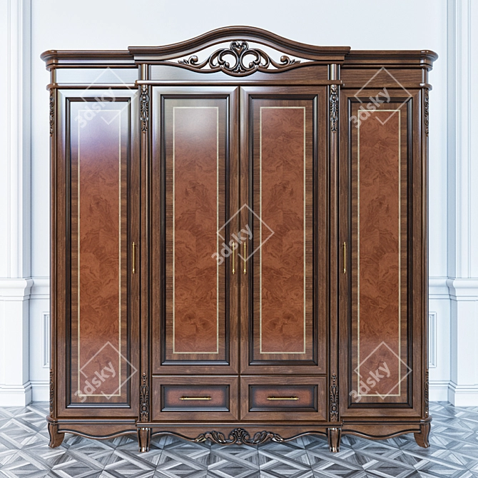 Modern Storage Solution 3D model image 2