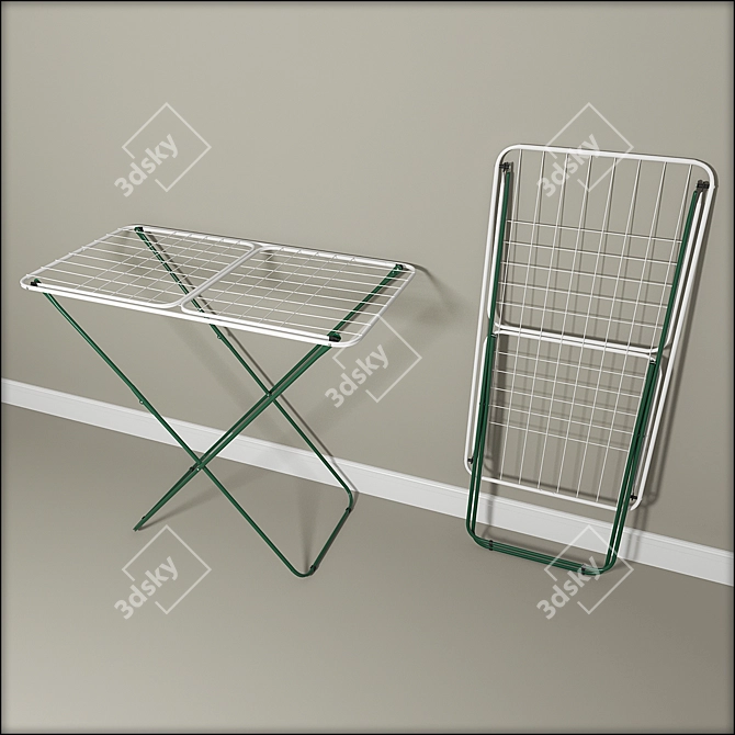 3-in-1 Outdoor Clothes Dryer 3D model image 1