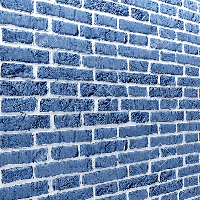 Sturdy Brick Masonry 3D model image 2