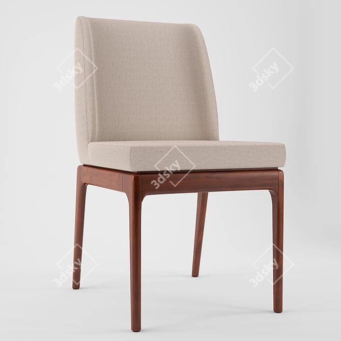 ErgoFlex Tidus Chair 3D model image 1