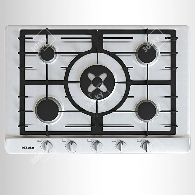 Miele KM2034 Induction Hob 3D model image 3