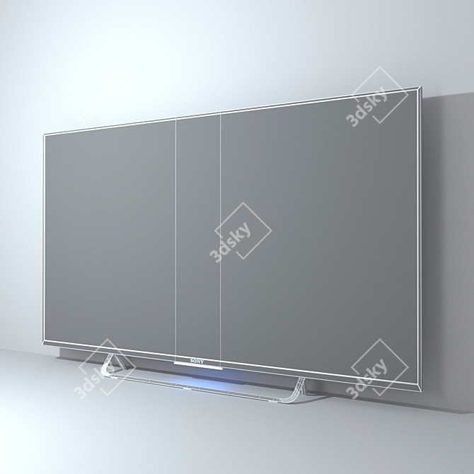 Sony KDL43W807C 43" Smart TV 3D model image 2