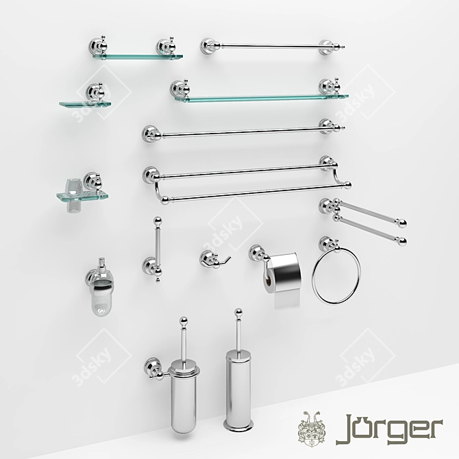 Delphi Accessories Kit 3D model image 1