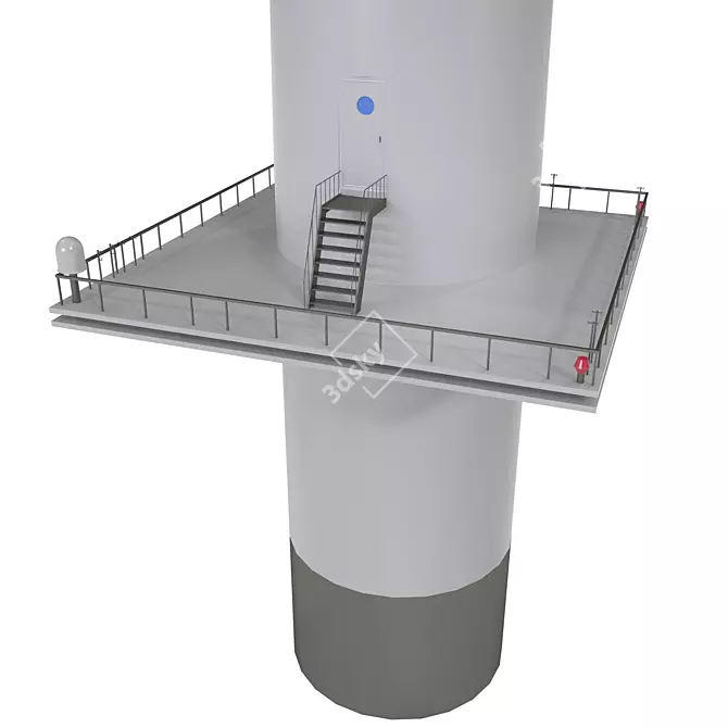 EcoPower Wind Turbines 3D model image 3