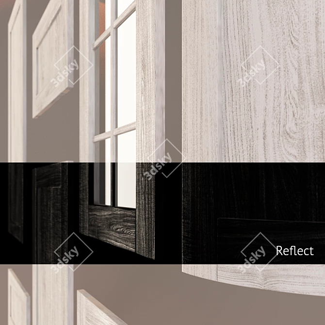 Alba: Exquisite Wooden Facades 3D model image 3