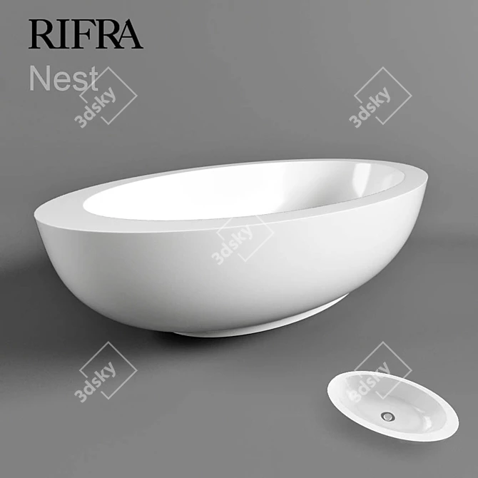 Rifra Nest: Comfort & Style 3D model image 1
