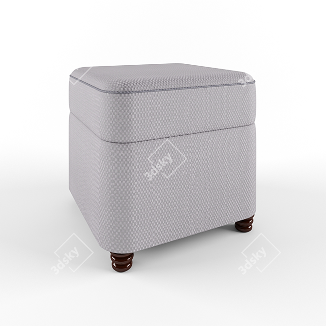 Homemotions "Cube" Pouf 3D model image 1