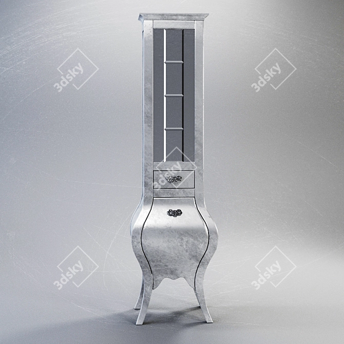 Eurodesign Prestige Glass Display Case 3D model image 2