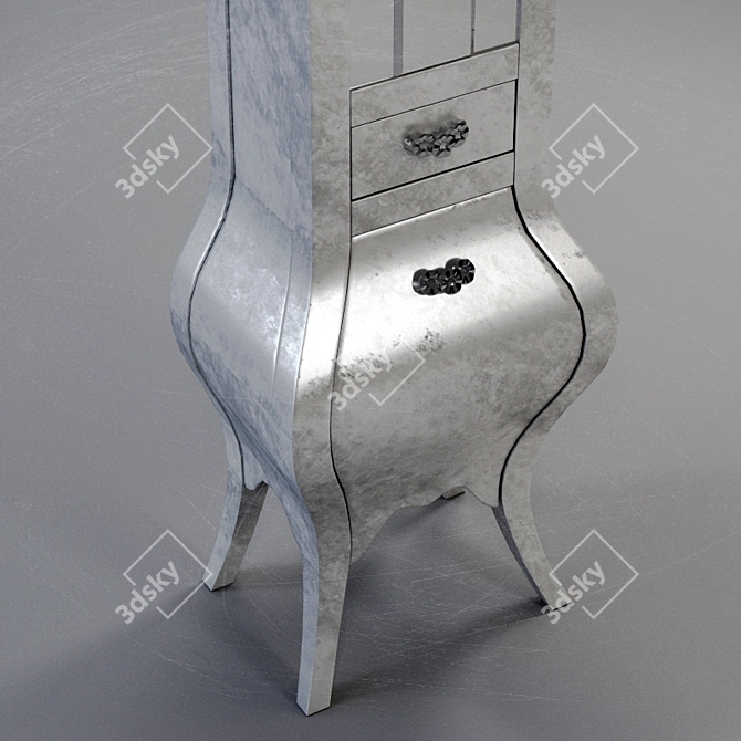 Eurodesign Prestige Glass Display Case 3D model image 3