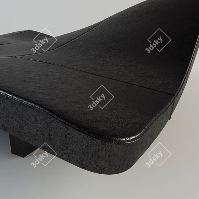 Elegant Waves EJ 142 Sofa 3D model image 2