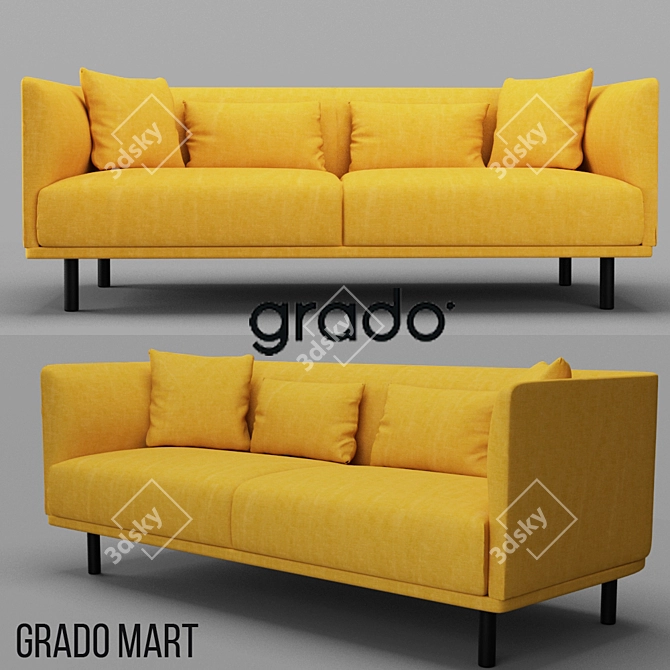 Elevate Your Style with Grado Mart 3D model image 1