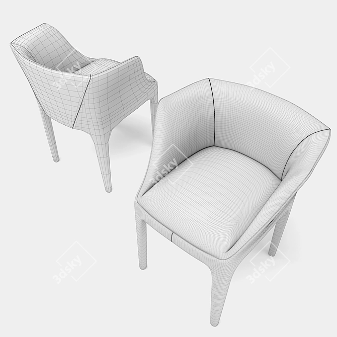 Giorgetti Diana: Elegant and Compact Design 3D model image 3