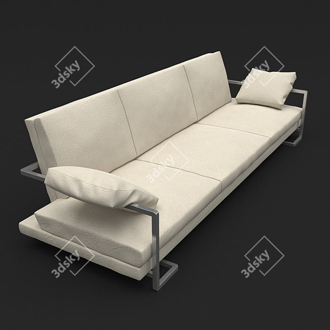 Modern Urban Sofa 3D model image 2