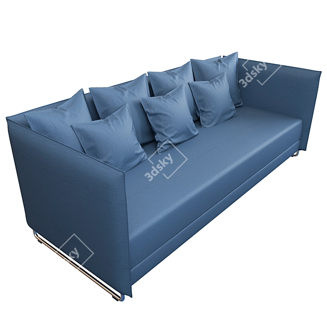 Cosmorelax Metro - Blue Fabric, Modern Design 3D model image 1