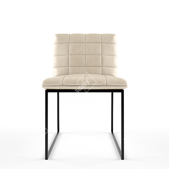 Stylish Comfortable Chair 3D model image 1