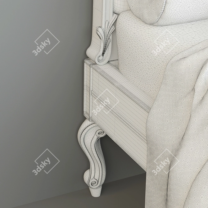 Irenze Bed Collection: Silvano Grifoni 3D model image 2