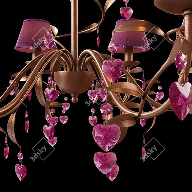 EUROLAMPART Kalika 1095/06LA: Modern Lighting Elegance 3D model image 2