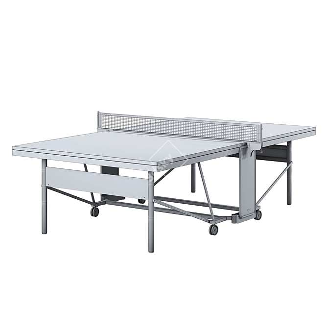Adidas Ping Pong Table 3D model image 5