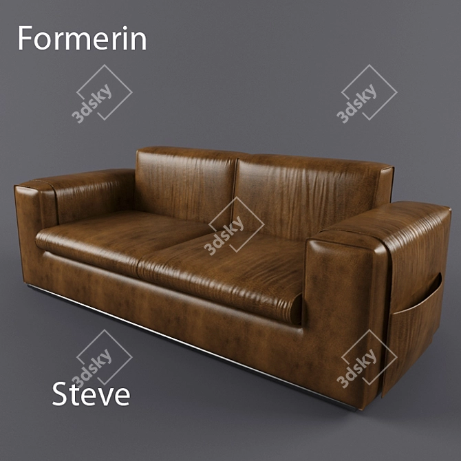 Formerin Steve: Sleek and Stylish Sofa 3D model image 2
