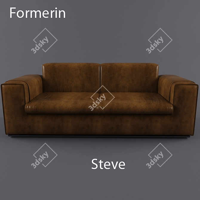 Formerin Steve: Sleek and Stylish Sofa 3D model image 3