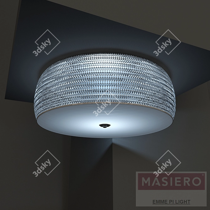 GALA TL1 G Lamp & GALA PL3 Chandelier 3D model image 3