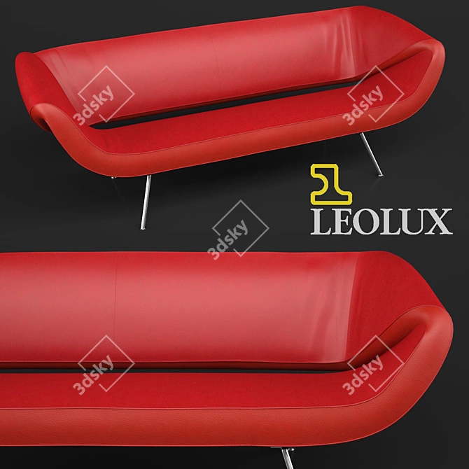 Leolux Arabella Upholstered Sofa 3D model image 1