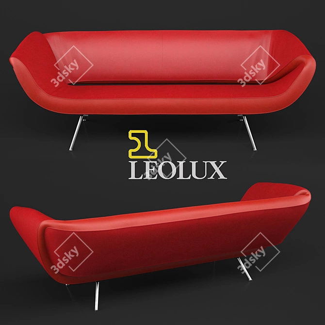 Leolux Arabella Upholstered Sofa 3D model image 2