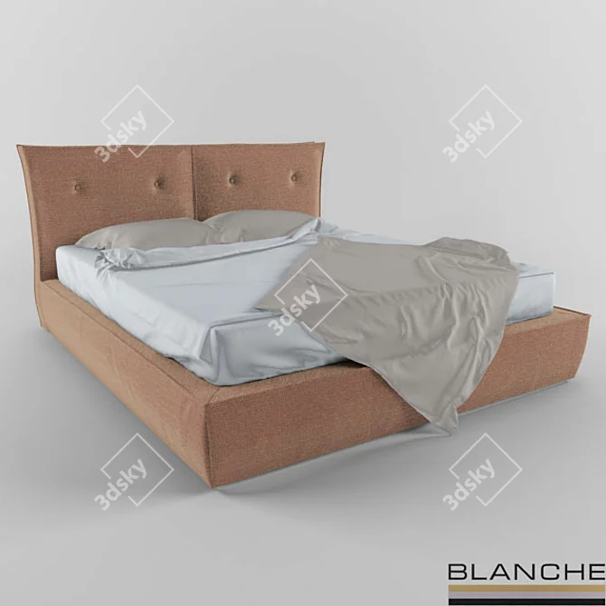 Optimized Mattress 1800x2000mm 3D model image 1
