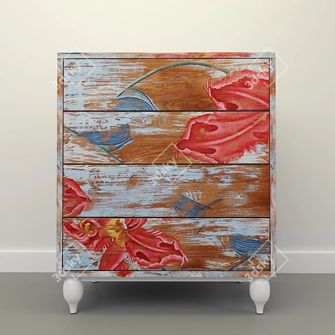 d-Bodhi Chest - 75x45x90 cm 3D model image 1