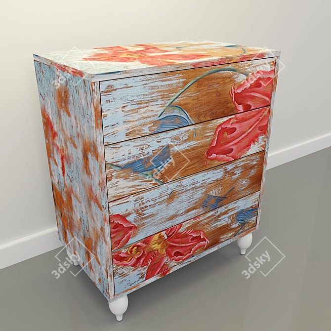 d-Bodhi Chest - 75x45x90 cm 3D model image 2