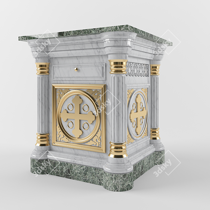 Divine Utensils 3D model image 1