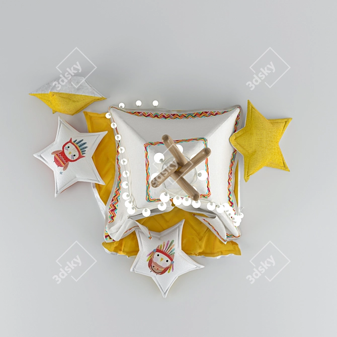 Cozy Kids Hideaway 3D model image 3