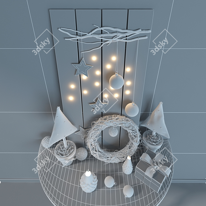 Festive Holiday Collection 3D model image 3