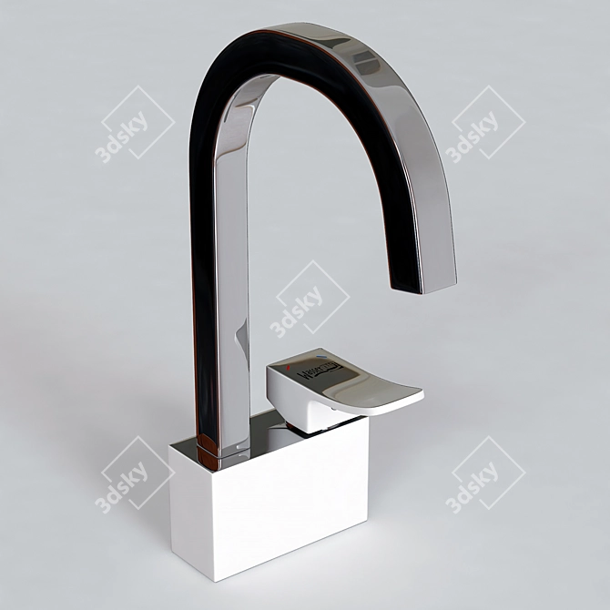 Wasserkraft Aller Series: Bathroom & Kitchen Mixer 3D model image 2