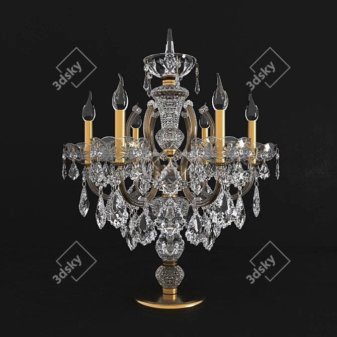  Elegant Italian Lucchetta Dress 3D model image 1