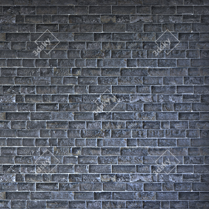 Reflected and Diffused Masonry Textures 3D model image 1