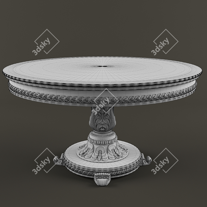 Classic Temptations Table 3D model image 2