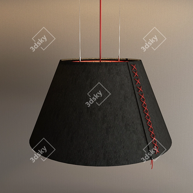 Modern Hanging Lamp - Buzzishade 3D model image 2