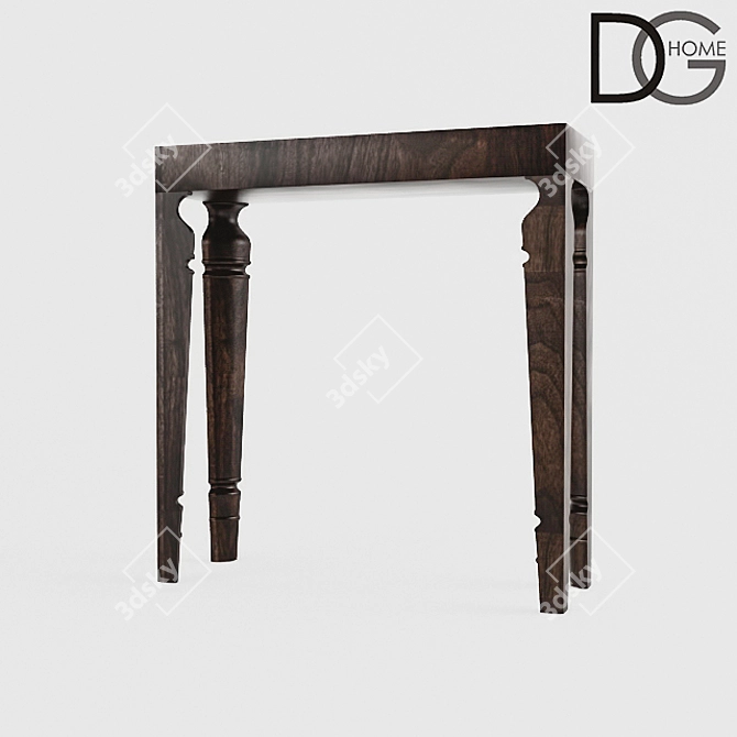 Carrie One Dressing Table - Elegant and Versatile 3D model image 2