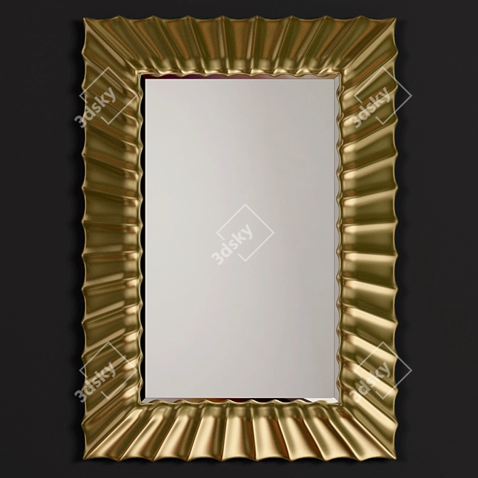 Elegant Christopher Guy Mirror: 77x108 cm 3D model image 1