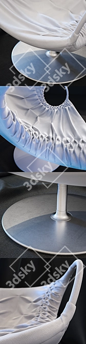 MOROSO Smock Chair: Modern Elegance 3D model image 3