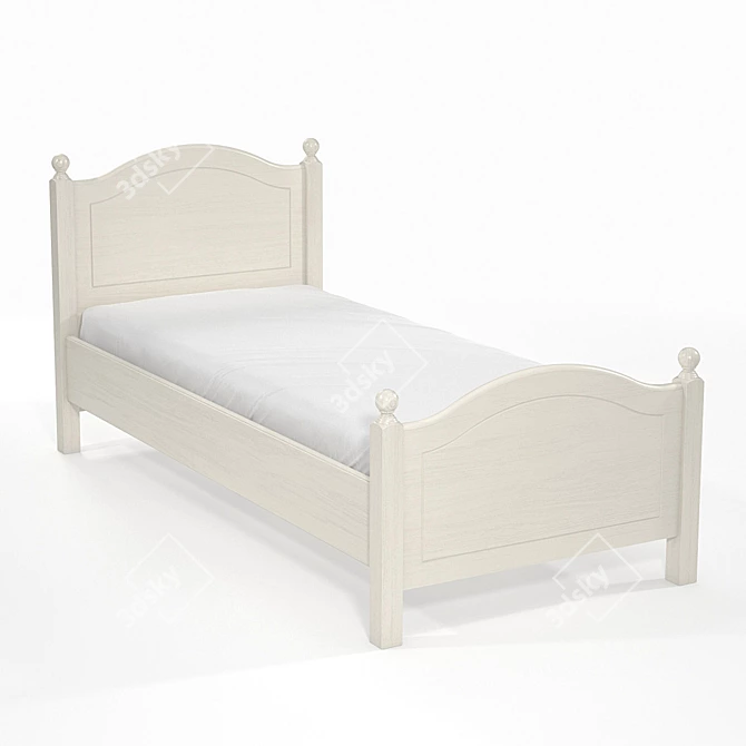 Ellie KS-3 OM Bed: Stylish and Comfortable 3D model image 1