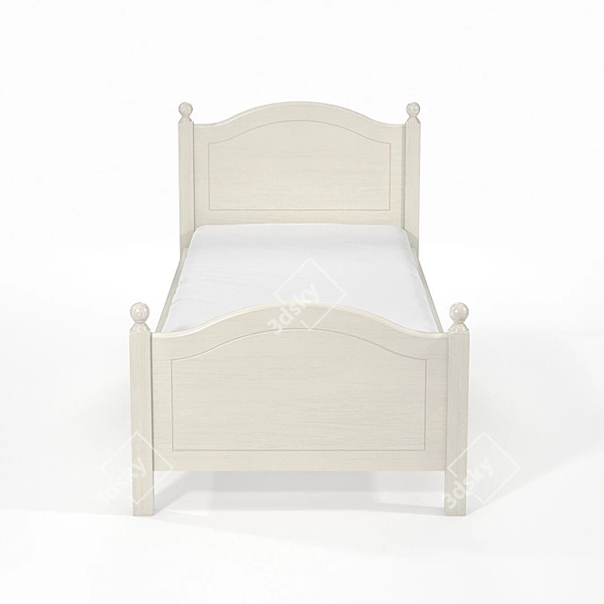 Ellie KS-3 OM Bed: Stylish and Comfortable 3D model image 2