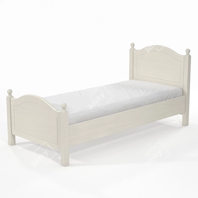 Ellie KS-3 OM Bed: Stylish and Comfortable 3D model image 3