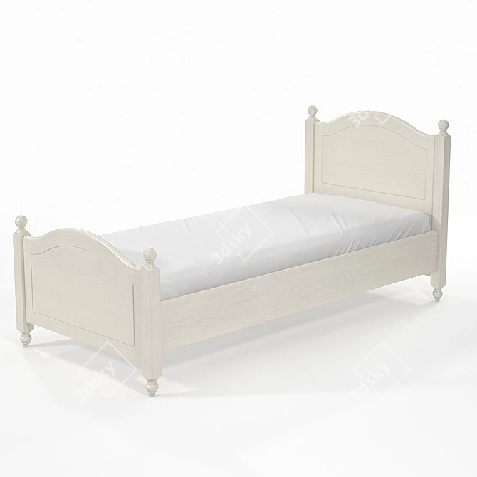 Transforming title: "OM Bed Ellie KS-4 3D model image 3