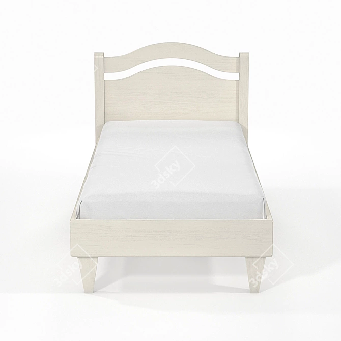 OM Bed - Elegant and Comfortable 3D model image 2
