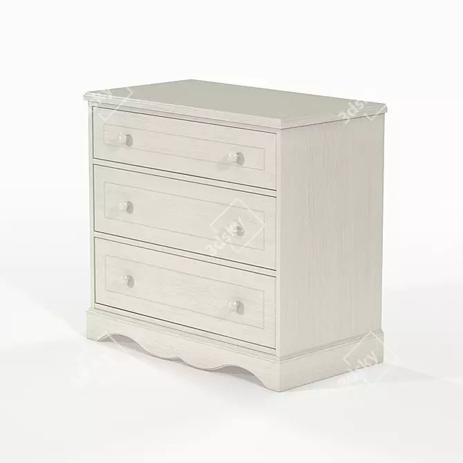 Elegant Ellie TN-14 Stand 3D model image 3