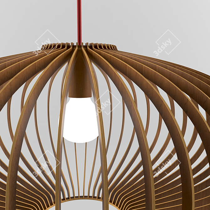 Nordic UFO Pendant Light 3D model image 2